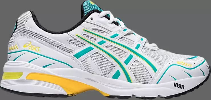 Кроссовки gel 1090 'white techno cyan' Asics, белый