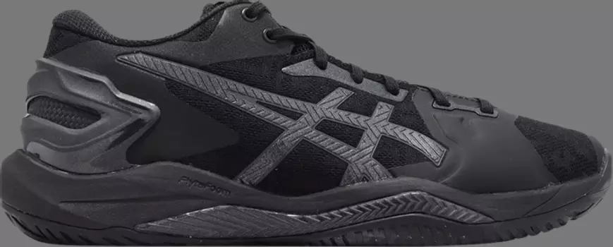 Кроссовки gel burst 26 low 'triple black' Asics, черный