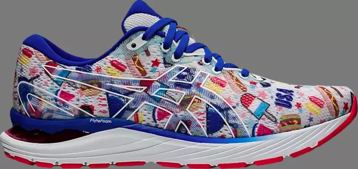 Кроссовки gel cumulus 23 'usa' Asics, многоцветный