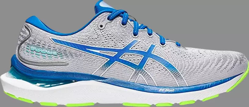 Кроссовки gel cumulus 24 2e wide 'sheet rock lake drive' Asics, серый