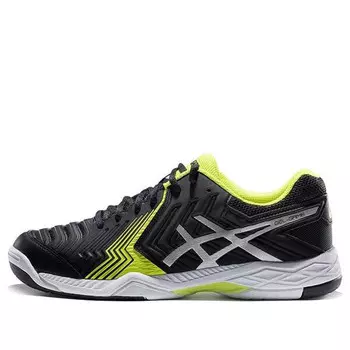 Кроссовки gel-game 6 'black silver sulphur spring' Asics, черный