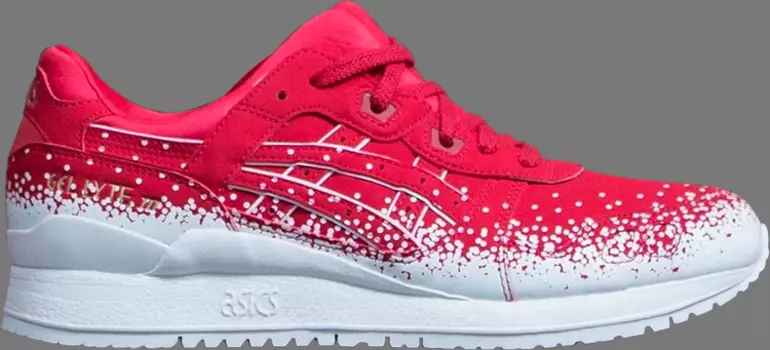 Кроссовки gel lyte 3 'snowflake' Asics, красный