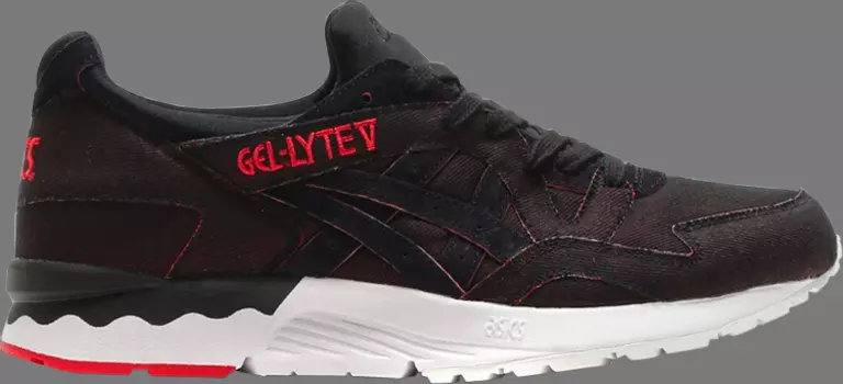 Кроссовки gel lyte 5 'japanese denim' Asics, красный