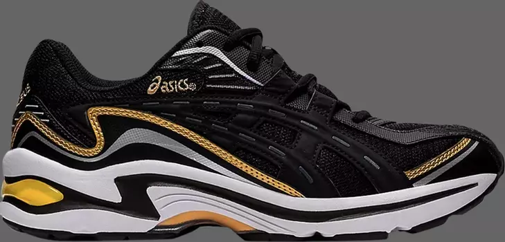 Кроссовки gel preleus 'black pure gold' Asics, черный