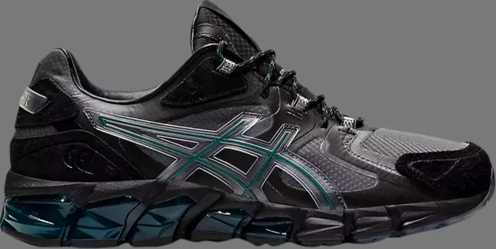 Кроссовки gel quantum 180 'graphite grey' Asics, серый