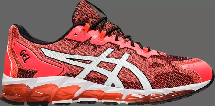Кроссовки gel quantum 360 6 'sunrise red' Asics, красный