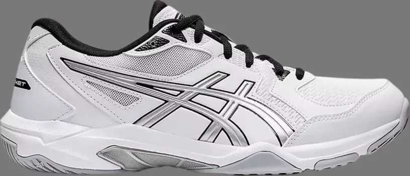 Кроссовки gel rocket 10 'white pure silver' Asics, белый