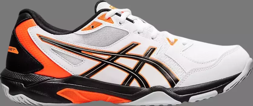 Кроссовки gel rocket 10 'white shocking orange' Asics, белый