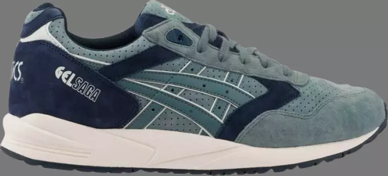 Кроссовки gel saga 'scratch and sniff' Asics, синий