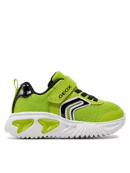 Кроссовки Geox J Assister Boy J45DZC 014CE C3707 M, зеленый