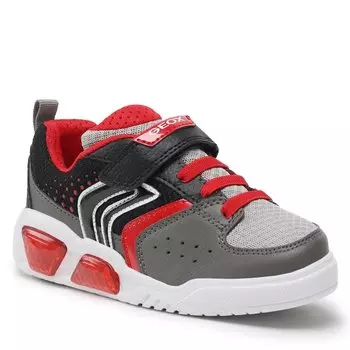 Кроссовки Geox JIlluminus Boy, серый