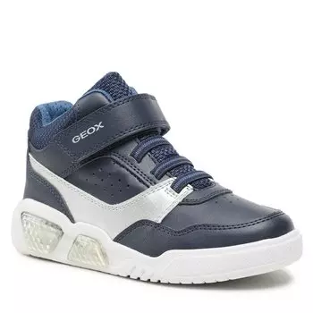 Кроссовки Geox JIlluminus Boy, темно-синий