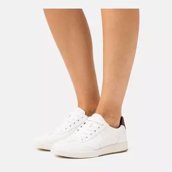 Кроссовки Geox Meleda, white/dark burgundy