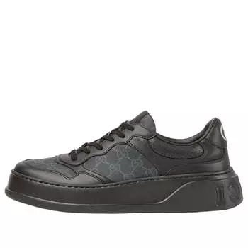 Кроссовки gg sneaker 'black' Gucci, черный