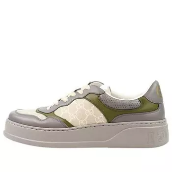 Кроссовки gg sneaker 'white beige' Gucci, белый