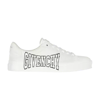 Кроссовки Givenchy City Sport 'Givenchy College Print - White', белый