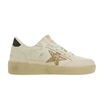 Кроссовки Golden Goose Golden Goose Deluxe Wmns Ball Star 2 'White Gold Black', белый