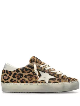 Кроссовки Golden Goose Hi Star, коричневый