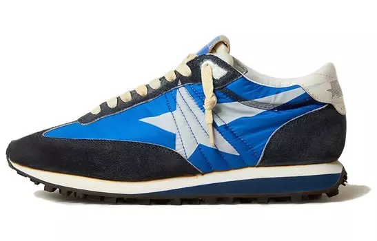 Кроссовки Golden Goose Running Marathon Panelled Sneakers, синий