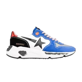 Кроссовки Golden Goose Running Sole Blue White, синий
