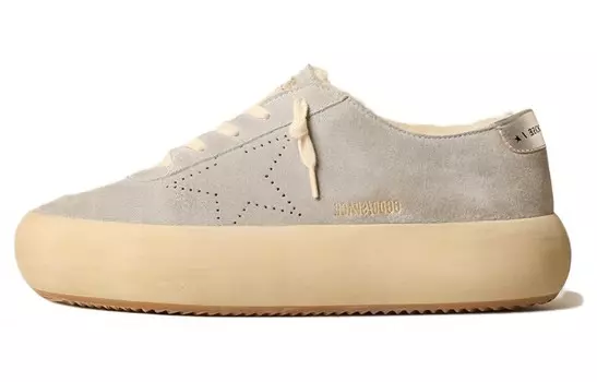 Кроссовки Golden Goose Skateboarding Shoes Women's Low-top Gray, серый