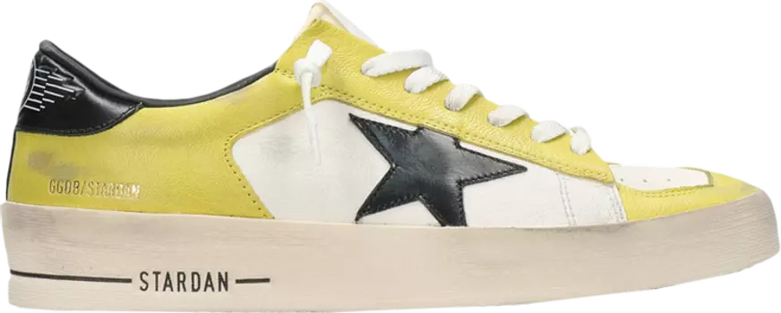 Кроссовки Golden Goose Stardan Yellow Black, желтый