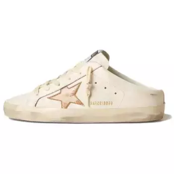 Кроссовки Golden Goose Super-Star Lifestyle Shoes Women's Low-top Yellow, белый