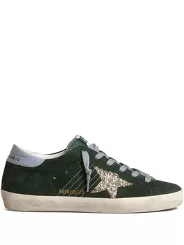 Кроссовки Golden Goose Super Star, зеленый