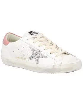 Кроссовки Golden Goose Superstar из кожи