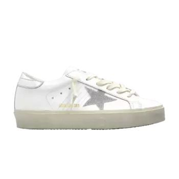 Кроссовки Golden Goose Wmns Hi Star 'Optic White Silver', белый