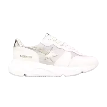 Кроссовки Golden Goose Wmns Running Sole White Silver, белый