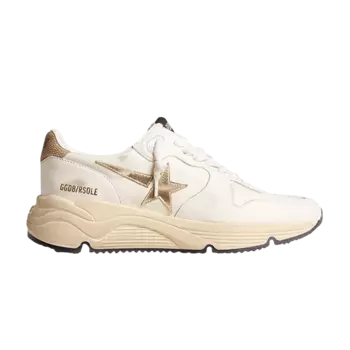 Кроссовки Golden Goose Wmns Running Sole 'White Gold', белый