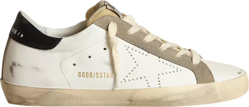 Кроссовки Golden Goose Wmns Superstar White Taupe, белый