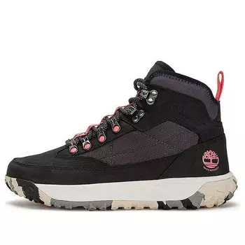 Кроссовки greenstride motion 6 mid fabric and leather waterproof hiking boot 'black' Timberland, черный