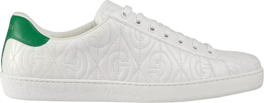 Кроссовки Gucci Ace G Rhombus - White, белый