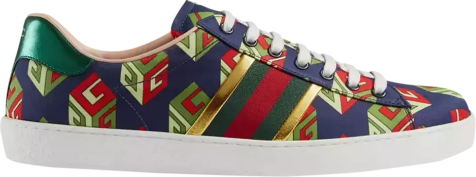 Кроссовки Gucci Ace GG Wallpaper, разноцветный