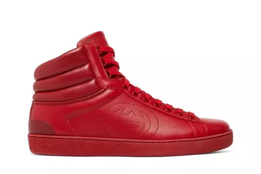 Кроссовки Gucci Ace High, красный
