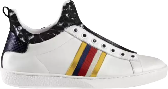 Кроссовки Gucci Ace High Lace, белый