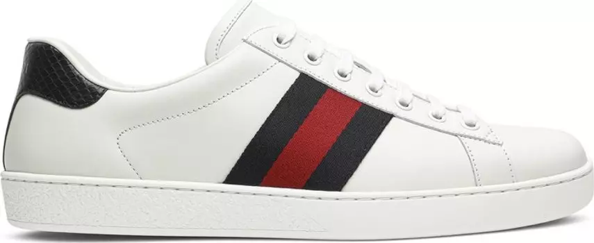 Кроссовки Gucci Ace Leather Blue, синий
