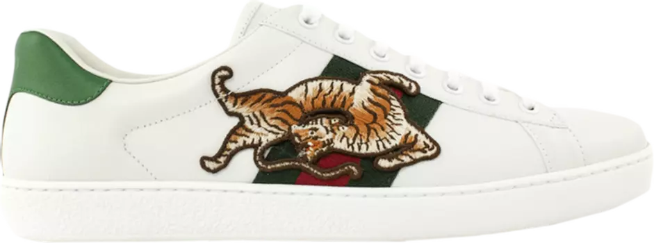 Кроссовки Gucci Ace Tiger, белый