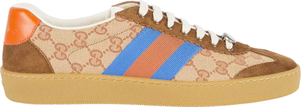 Кроссовки Gucci G74 Brick Red Beige, бежевый