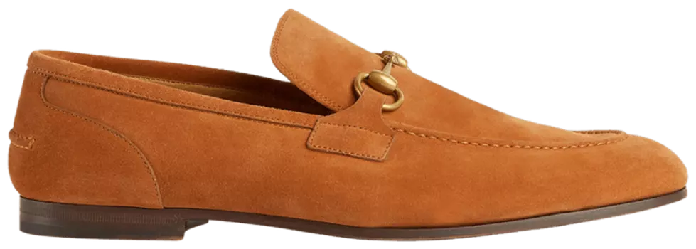 Кроссовки Gucci Jordaan Loafer 'Harness Brown', коричневый