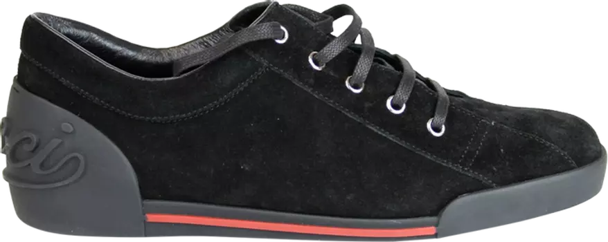 Кроссовки Gucci Softy Tek Suede, черный
