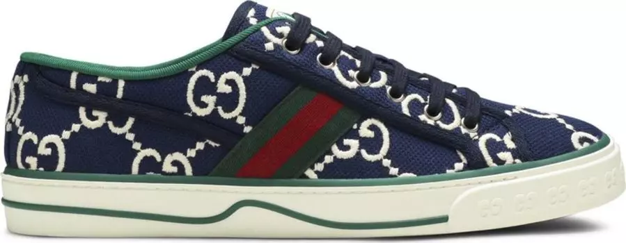 Кроссовки Gucci Tennis 1977 Ink Blue, синий