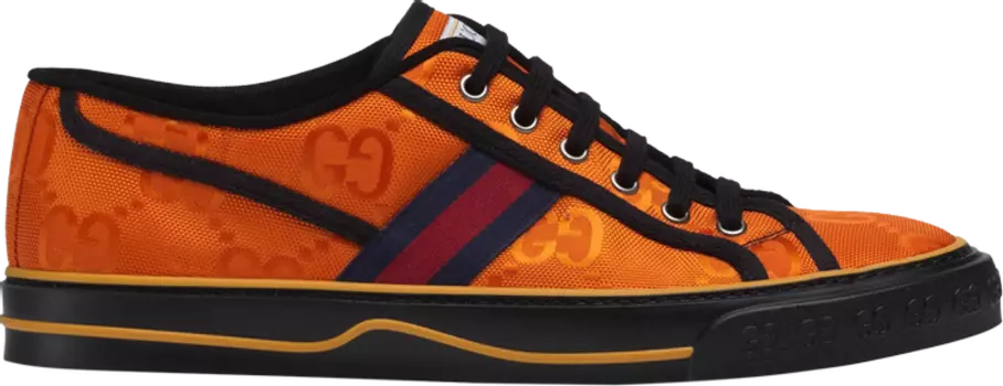 Кроссовки Gucci Tennis 1977 Off the Grid Low Orange, оранжевый