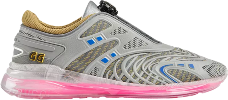 Кроссовки Gucci Ultrapace R Grey Pink, серый