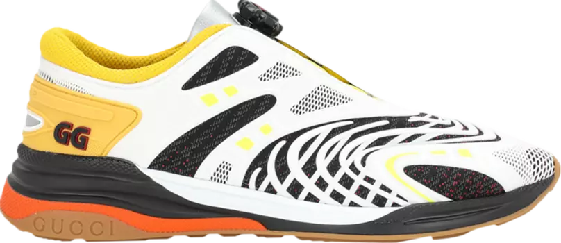 Кроссовки Gucci Ultrapace R White Yellow, белый