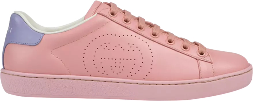 Кроссовки Gucci Wmns Ace Interlocking G - Pink Blue, синий