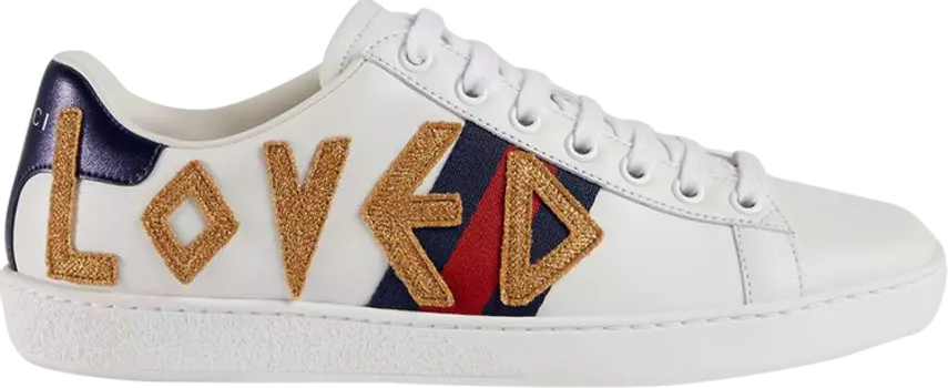 Кроссовки Gucci Wmns Ace Loved, белый