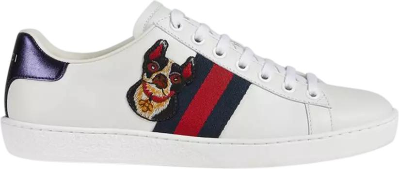 Кроссовки Gucci Wmns Ace Year of the Dog, белый